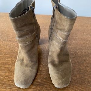 Ann Klein Suede Calf Boots